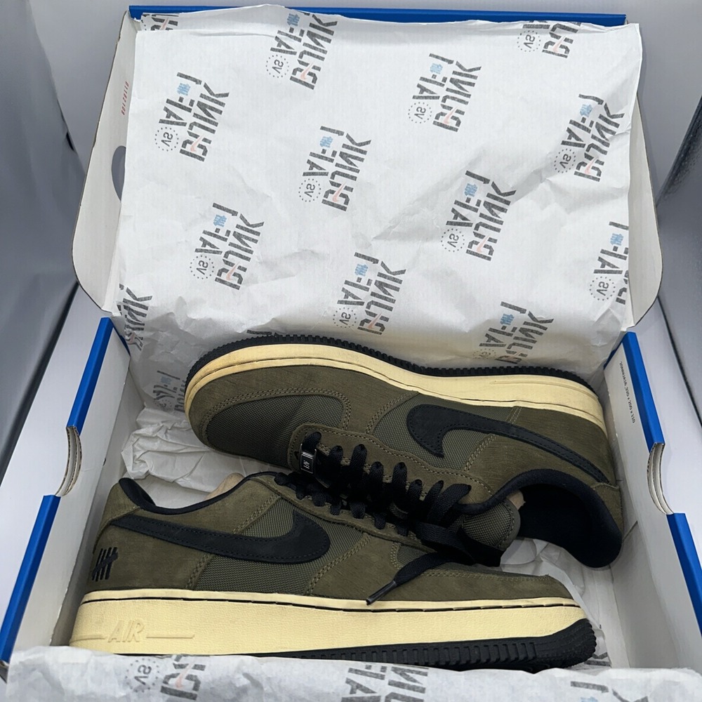 Nike‎ Air Force 1 Low SP Undefeated Ballistic Olive Size 7.5 DH3064-300